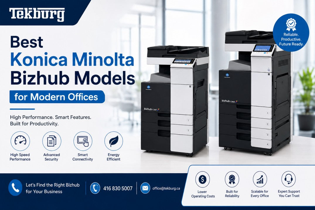 Best Konica Minolta Bizhub Models for Modern Offices