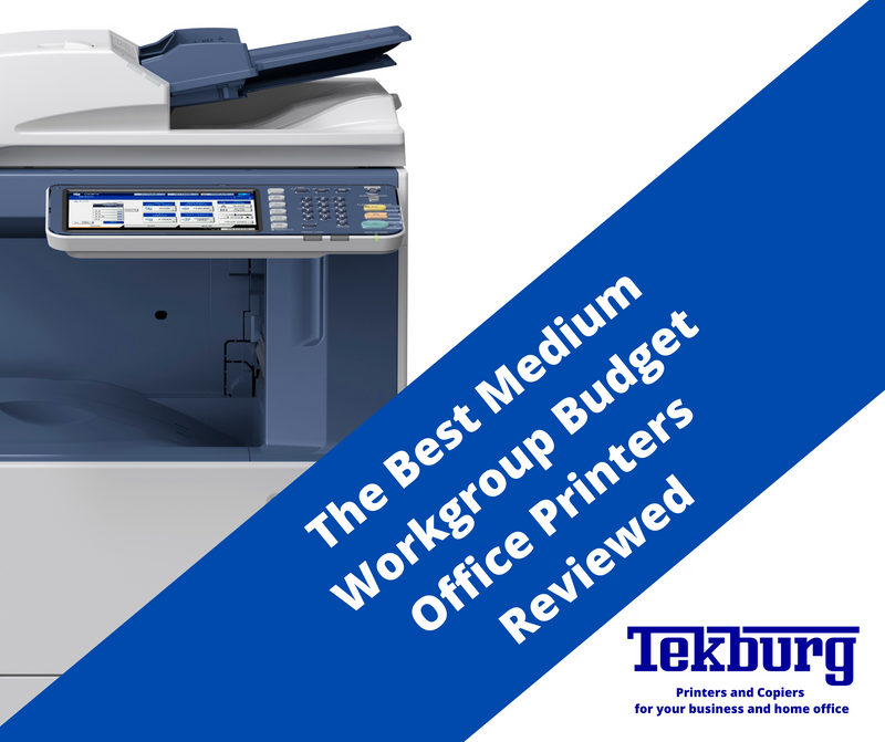 Best Enterprise Medium Workgroup Budget Office Printers