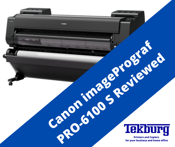 Canon imagePrograf PRO-6100 S Large Wide Format Printer Reviewed
