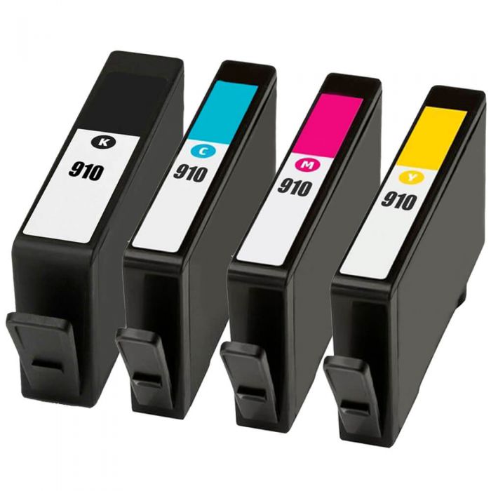Compatible HP 910XL Ink Cartridge Combo BK/C/M/Y