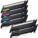 Samsung CLT-406S Compatible Black and Color Toner Cartridges