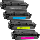 Cartouches de toner noir et couleur compatibles HP 410X à haut rendement 
