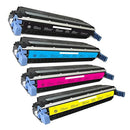 Cartouches de toner noir et couleur compatibles HP 645A 