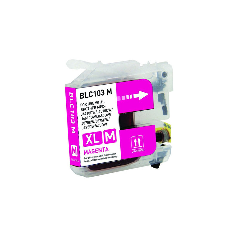 Compatible Brother LC103 Magenta Ink Cartridge High Yield