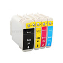Compatible HP 940XL Ink Cartridge Combo High Yield BK/C/M/Y
