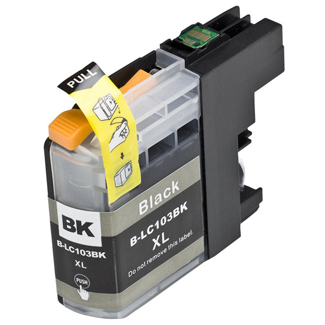 Compatible Brother LC103 Black Ink Cartridges High Yield