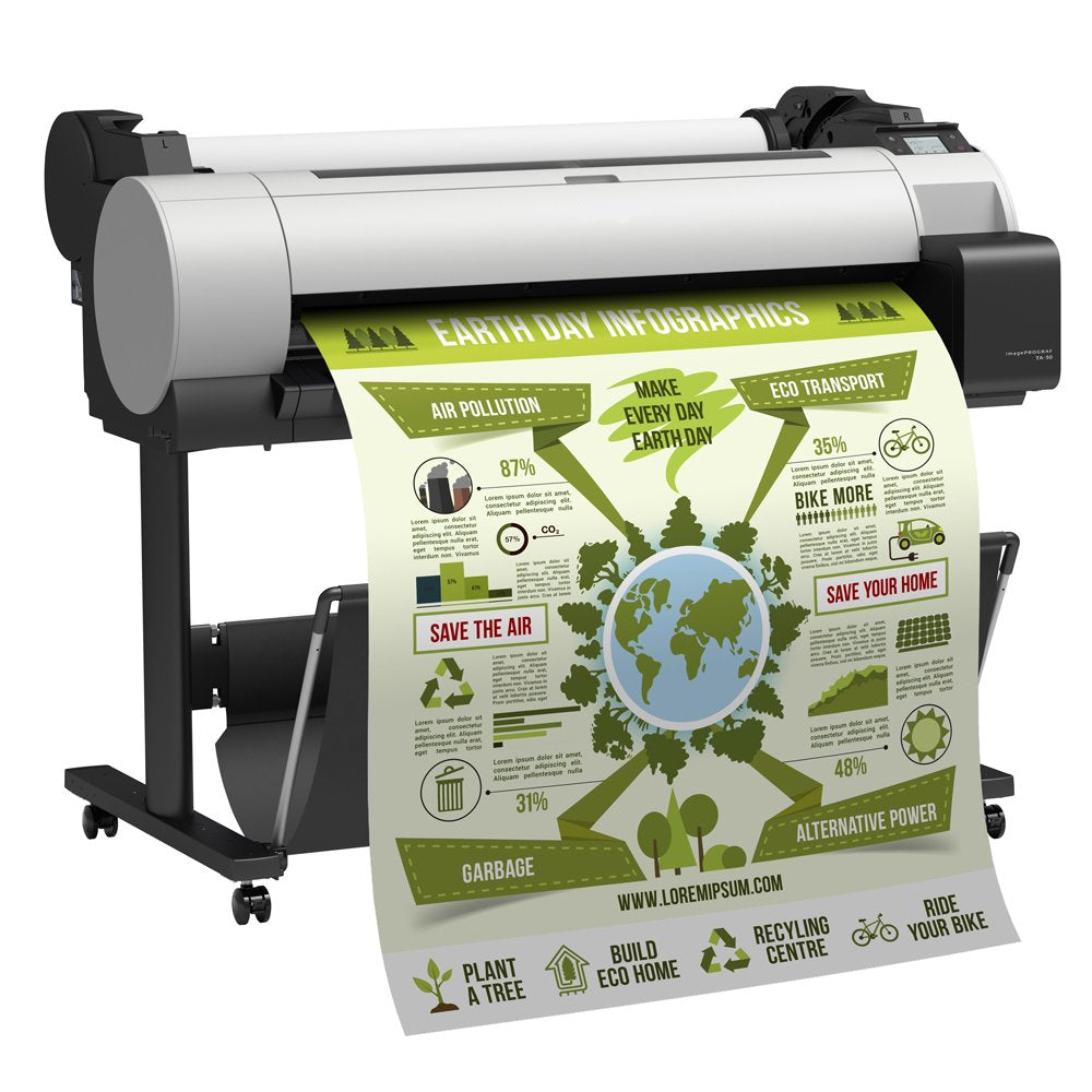 Canon imagePROGRAF TA-30 Large Format Printer With Stand 36