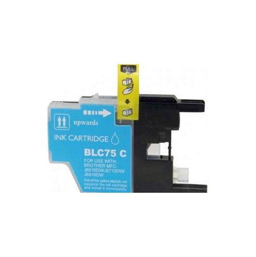 Compatible Brother LC75 Cyan Ink Cartridge High Yield