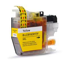 Compatible Brother LC3017 Ink Cartridge High Yield Yellow