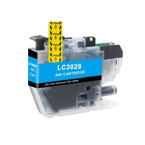 Compatible Brother LC3029 XXL Ink Cartridge Extra High Yield Cyan