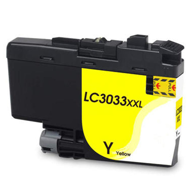 Compatible Brother LC3033 Yellow Ink Cartridge Extra High Yield