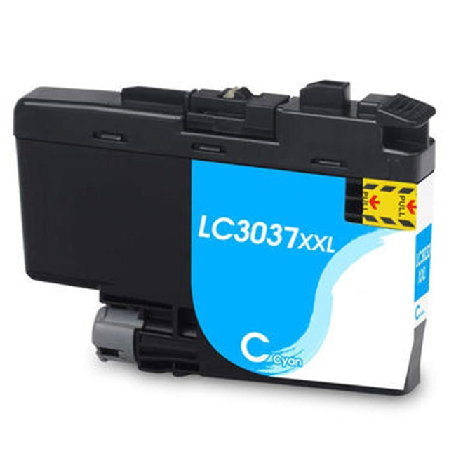 Compatible Brother LC3037 Cyan Ink Cartridges Extra High Yield