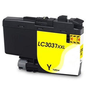 Compatible Brother LC3037 Yellow Ink Cartridges Extra High Yield