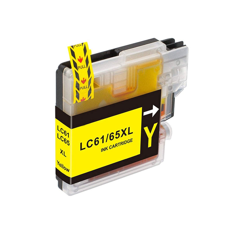 Compatible Brother LC61 Yellow Ink Cartridge