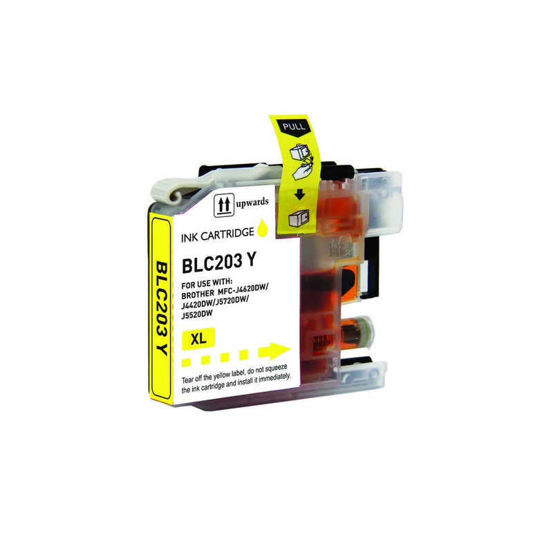 Compatible Brother LC203 Yellow Ink Cartridge High Yield