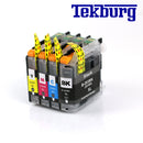 Compatible Brother LC203 Black and Color Ink Cartridges High Yield