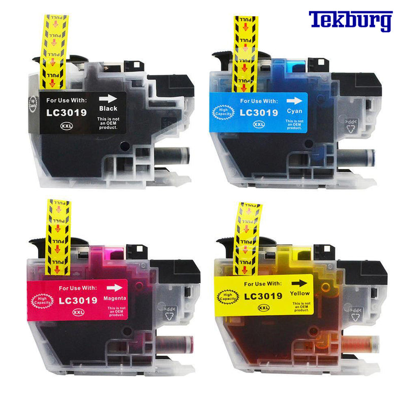 Compatible Brother LC3019 Black and Colour Ink Cartridges Extra High Yield