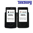 Compatible Canon PG245XL CL246XL Black and Colour Ink Cartridges High Yield