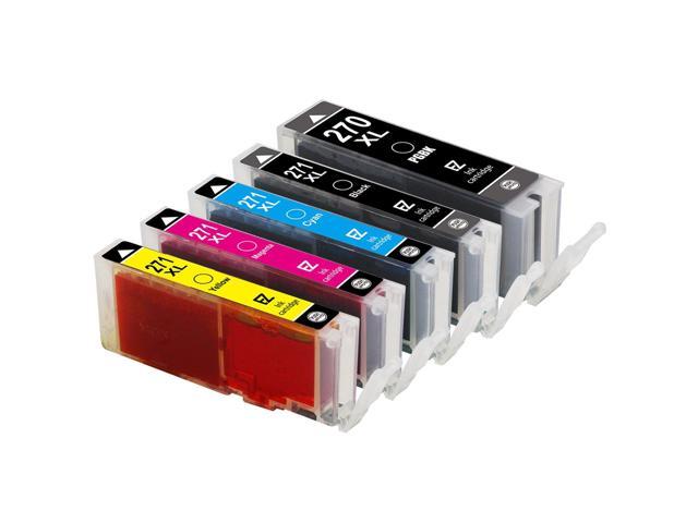New Compatible Canon PGI-270XL CLI-271XL Black and Colour Ink Cartridges High Yield