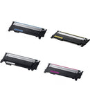 Cartouche de toner compatible Samsung CLT-404S (noir, c, m, jaune) 