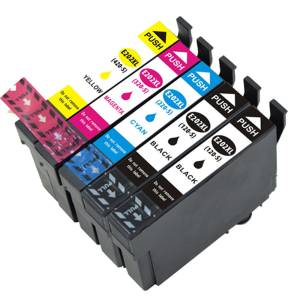 Epson T202XL Compatible Black and Color Toner Cartridges High Yield