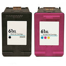 HP 61XL Compatible Black and Color Ink Cartridges High Yield