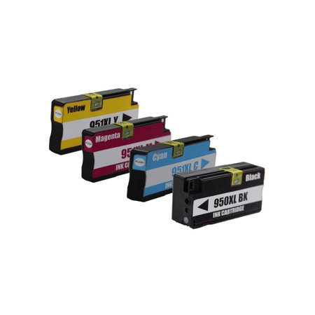 HP 950XL 951XL Compatible Black and Color Ink Cartridge High Yield