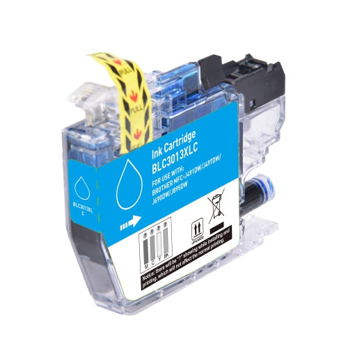 Compatible Brother LC3013 Cyan Ink Cartridge High Yield