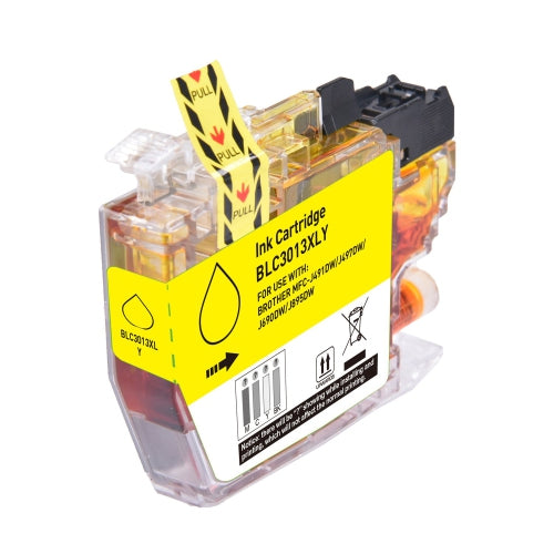 Compatible Brother LC3013 Yellow Ink Cartridge High Yield