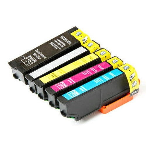 Epson 273 T273XL Compatible Ink Cartridge Combo High Yield BK/PBK/C/M/Y